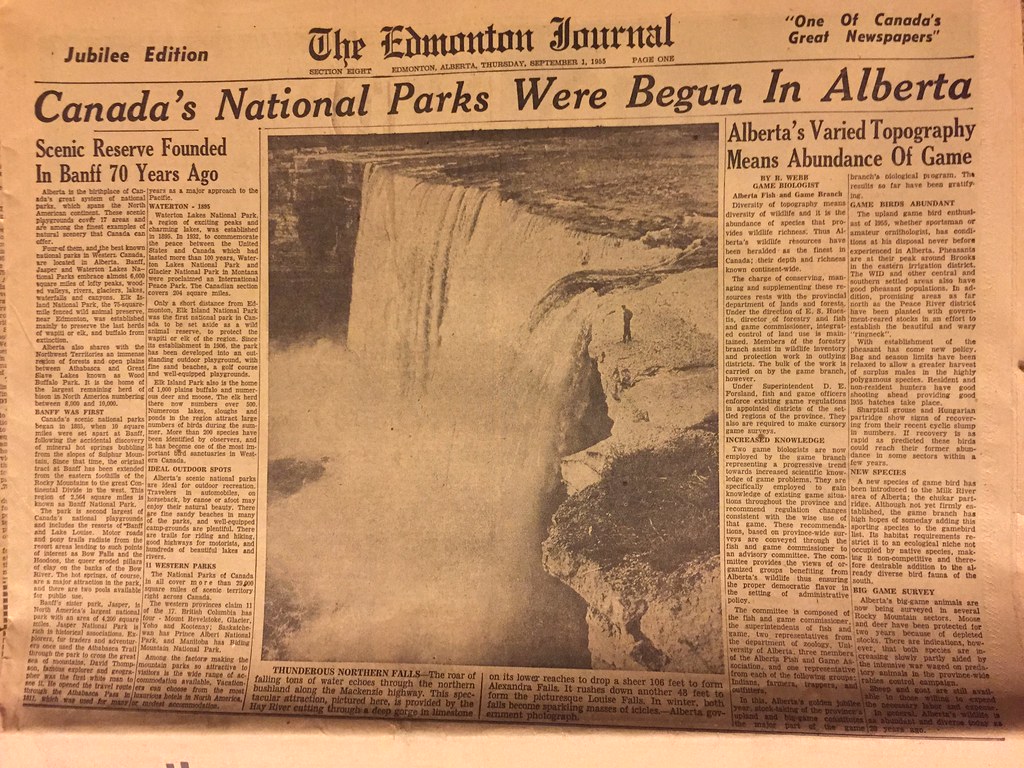 EDMONTON NEWSPAPER, SEPTEMBER 1, 1955 Flickr