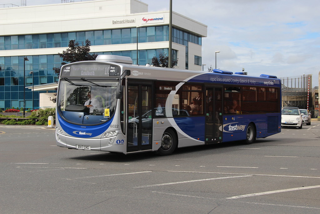 6022=BV17CKG GOAHEAD METROBUS Crawley southgate avenue Flickr