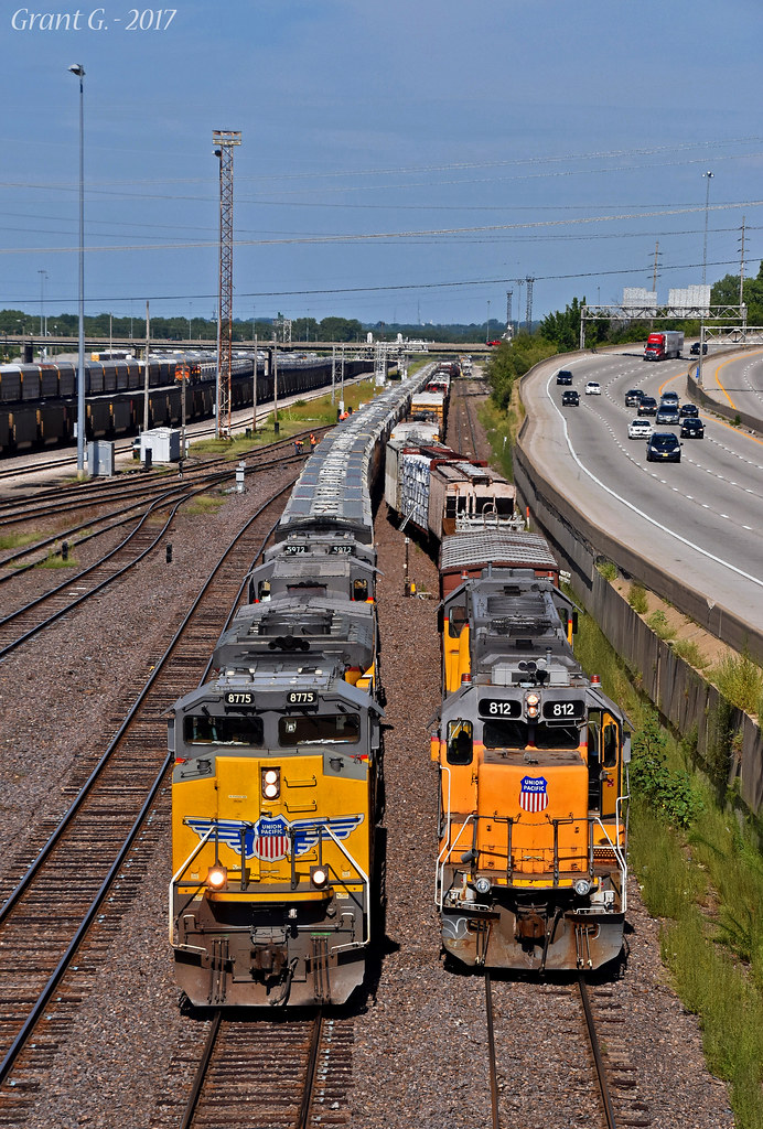 UP Trains in Kansas City, KS With an ACe leader, UP train … Flickr