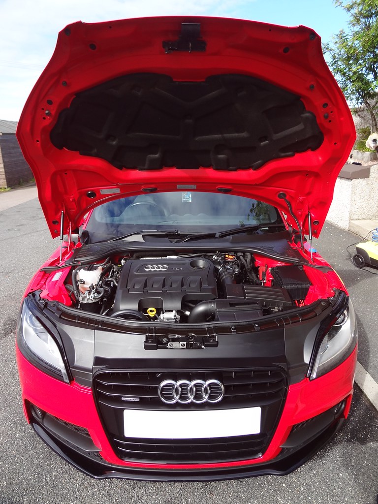 Audi TT Engine Bay cleaned Saf37y Flickr
