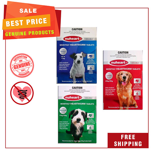 NUHEART Tablets Cheap Heartworm treatment for Dog by Pharm… Flickr