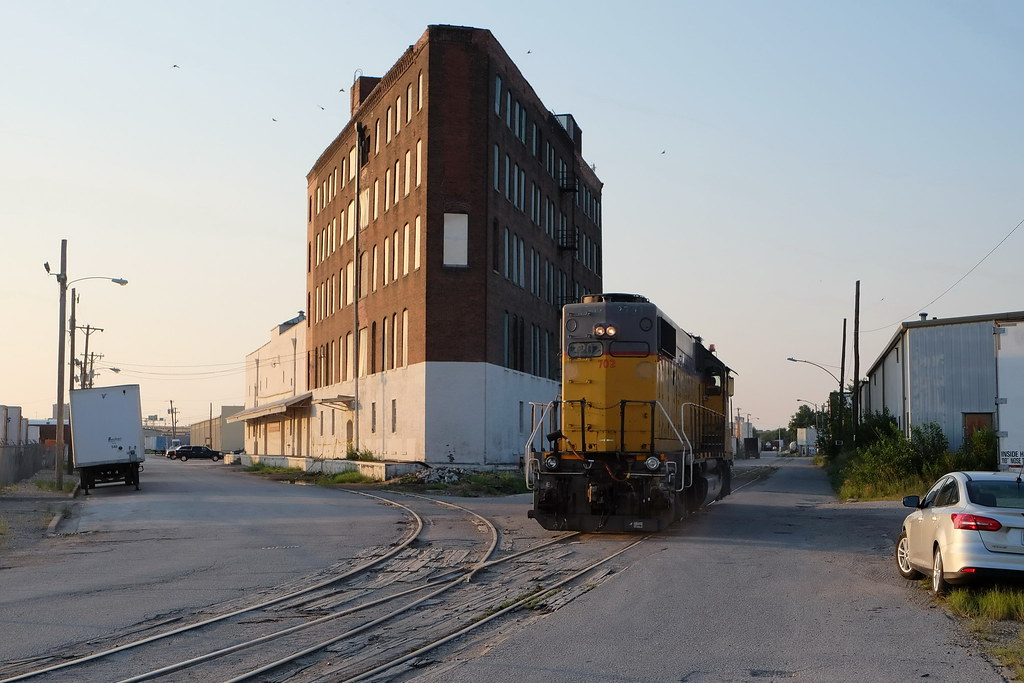 Kansas City UP switching on State Line Rd. DSCF6534 Flickr