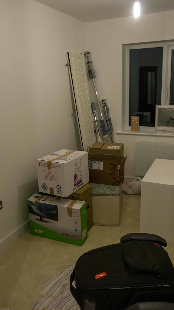 Wharfe76 Moving in day boxes everywhere gerrylawson Flickr