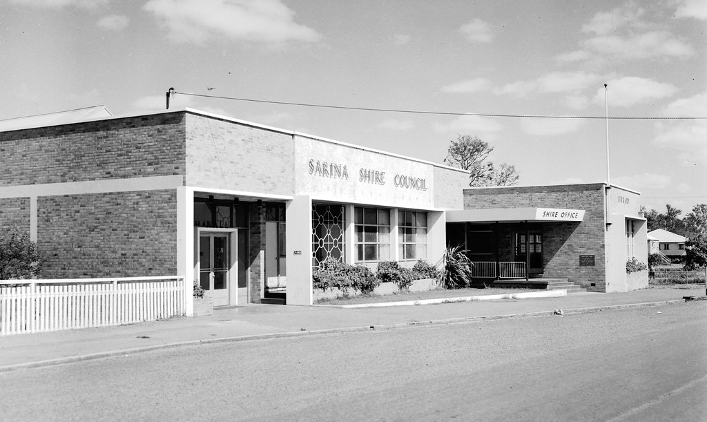 Shire Offices, Sarina, c 1962 Pioneer Division was one of … Flickr