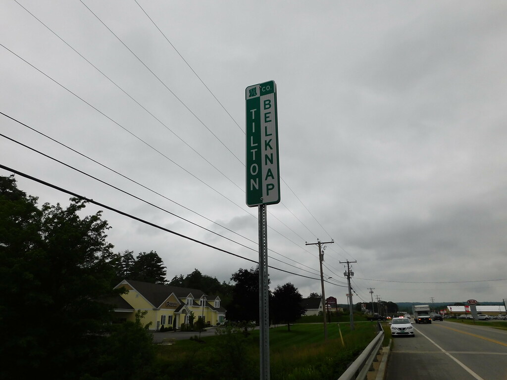 Belknap County Line NH Hwy 140. The county was created Dec… Flickr