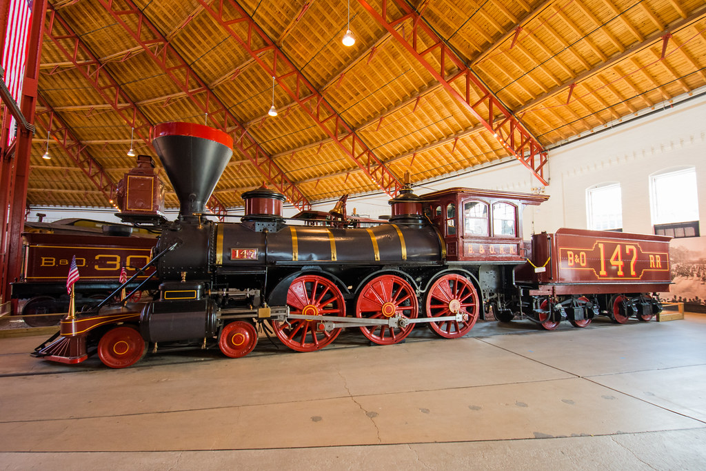B&O Railroad Museum B&O No. 147 Thatcher Perkins engine Flickr