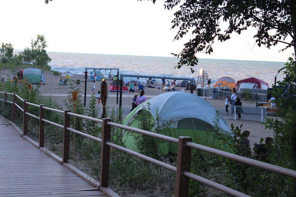 Family Camp Out at Tower Road Beach Flickr