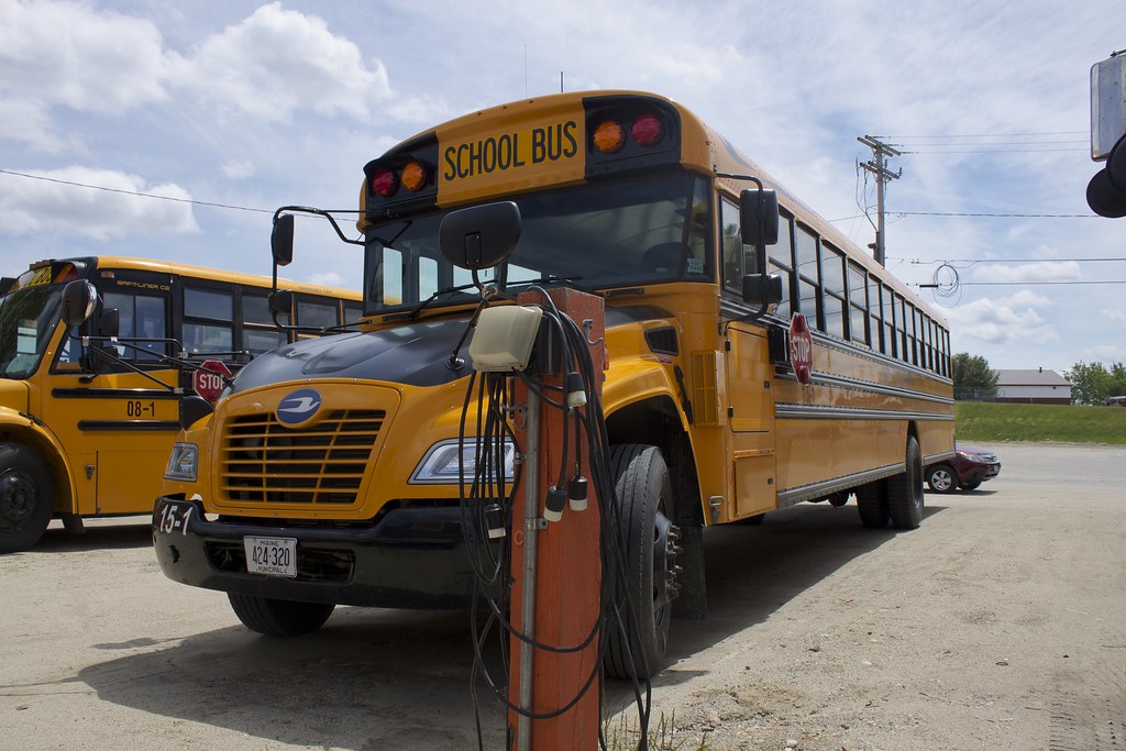 2015 Bluebird Vision Lisbon School Department, Lisbon, ME