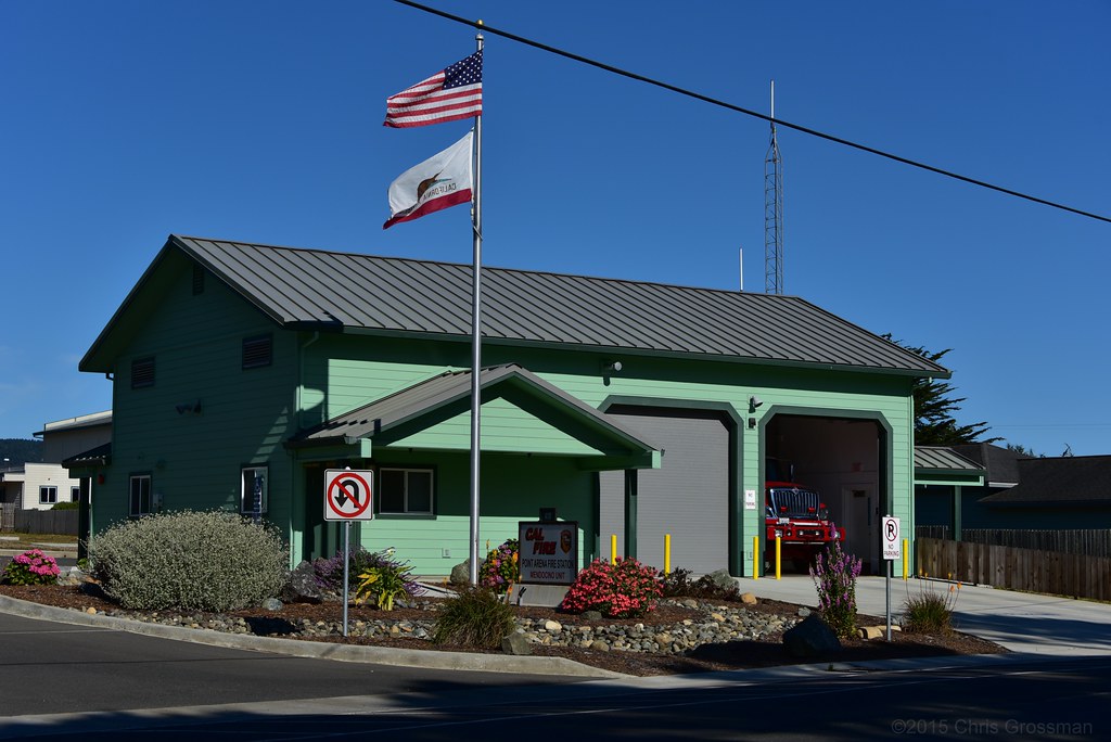 Cal Fire Point Arena Fire Station Nikon D750 AFS Nikko… Flickr