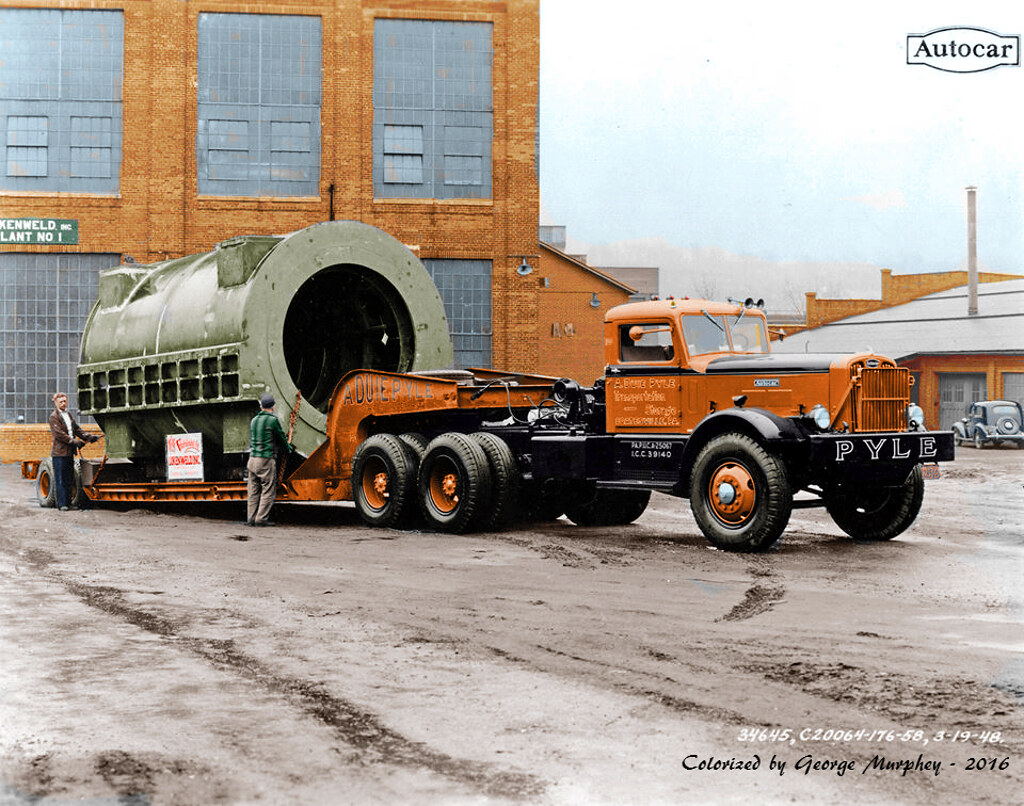 Autocar C20064 A. Duie Pyle Model C20064ST, tandem axle tr… Flickr