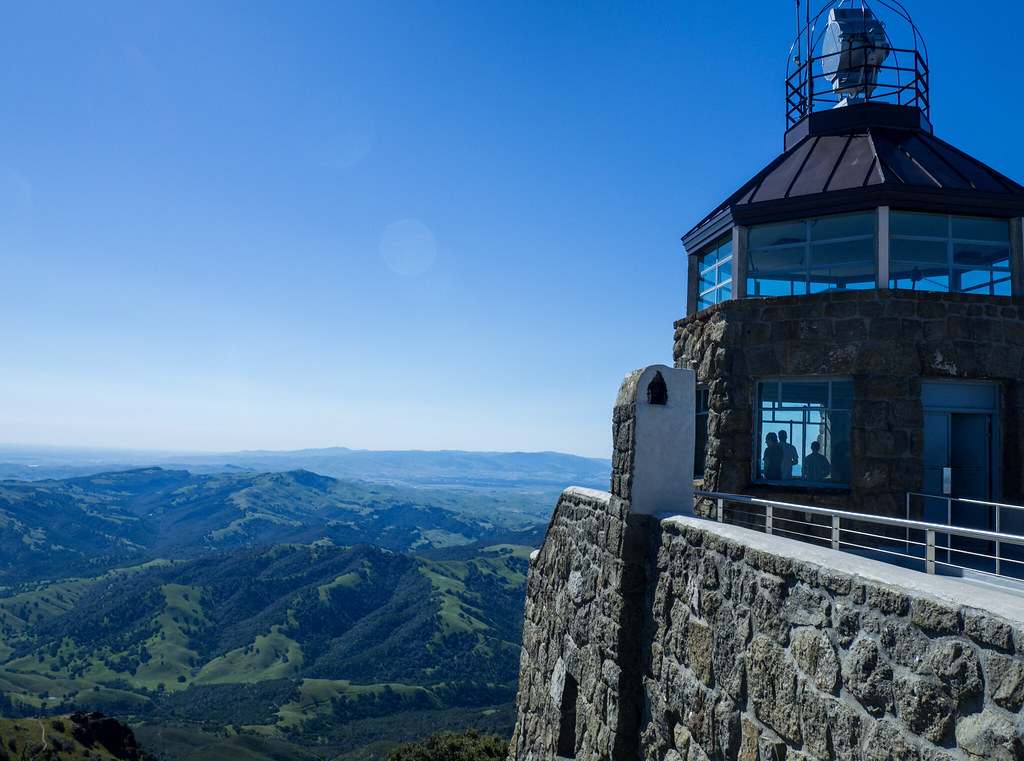 View from Mt Diablo's summit Mt Diablo State Park Mt Diabl… Flickr