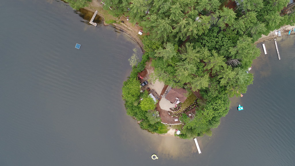 Loon Pond Peninsula With New House Eric Kilby Flickr