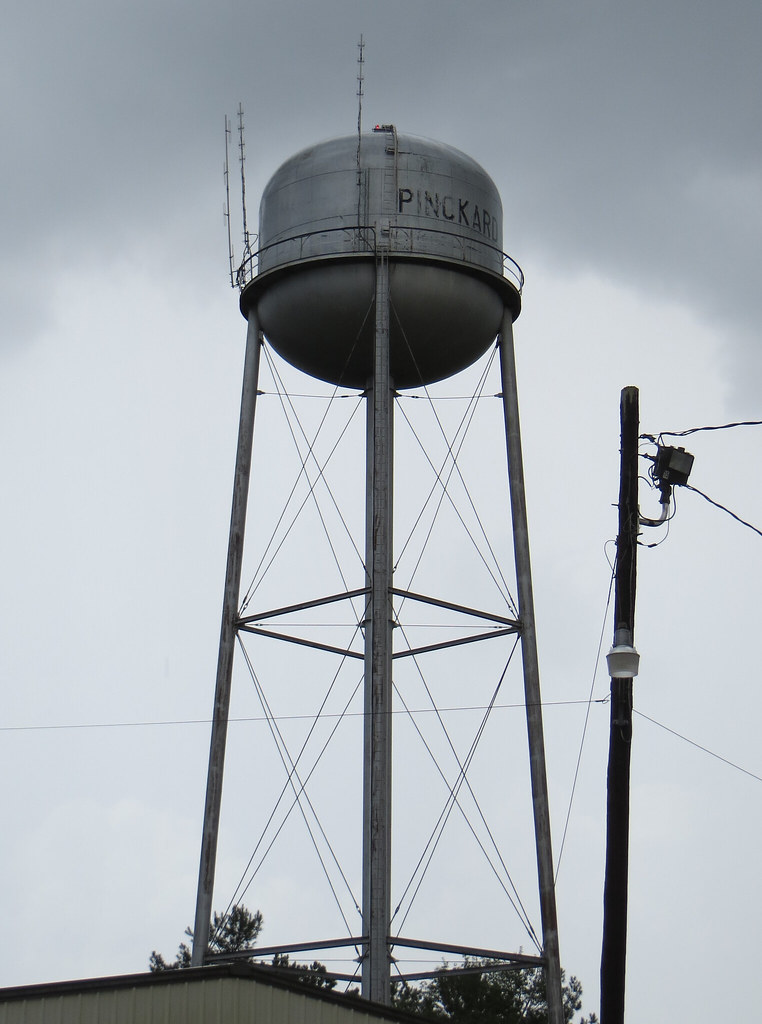 Municipal Water Tower Pinckard AL Lance Taylor Flickr