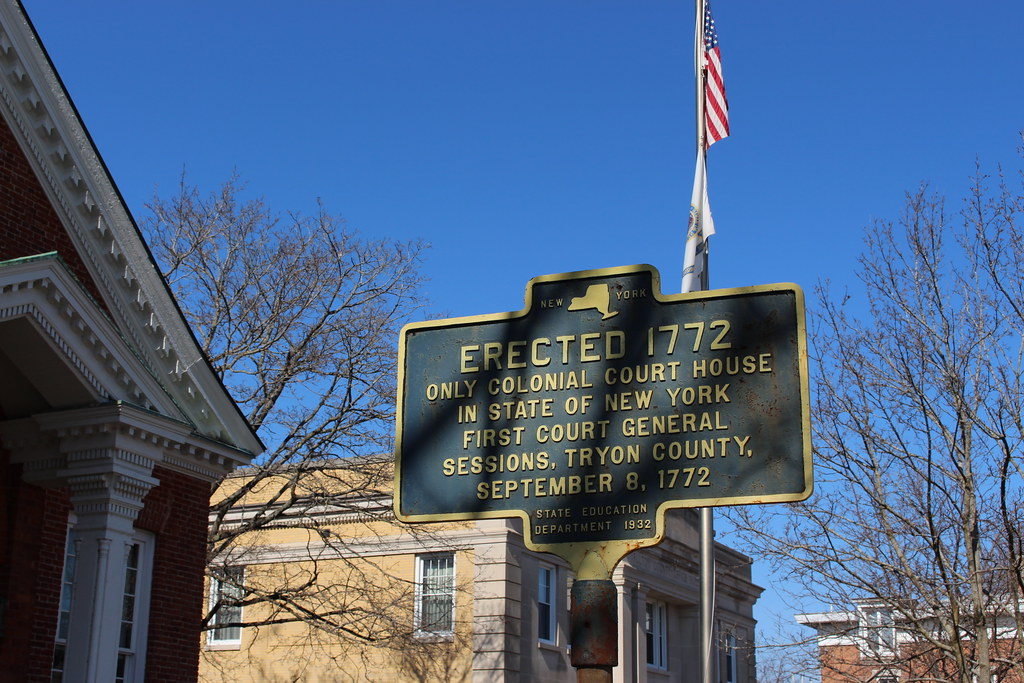 Fulton County Courthouse Historical Marker, Johnstown, NY Flickr