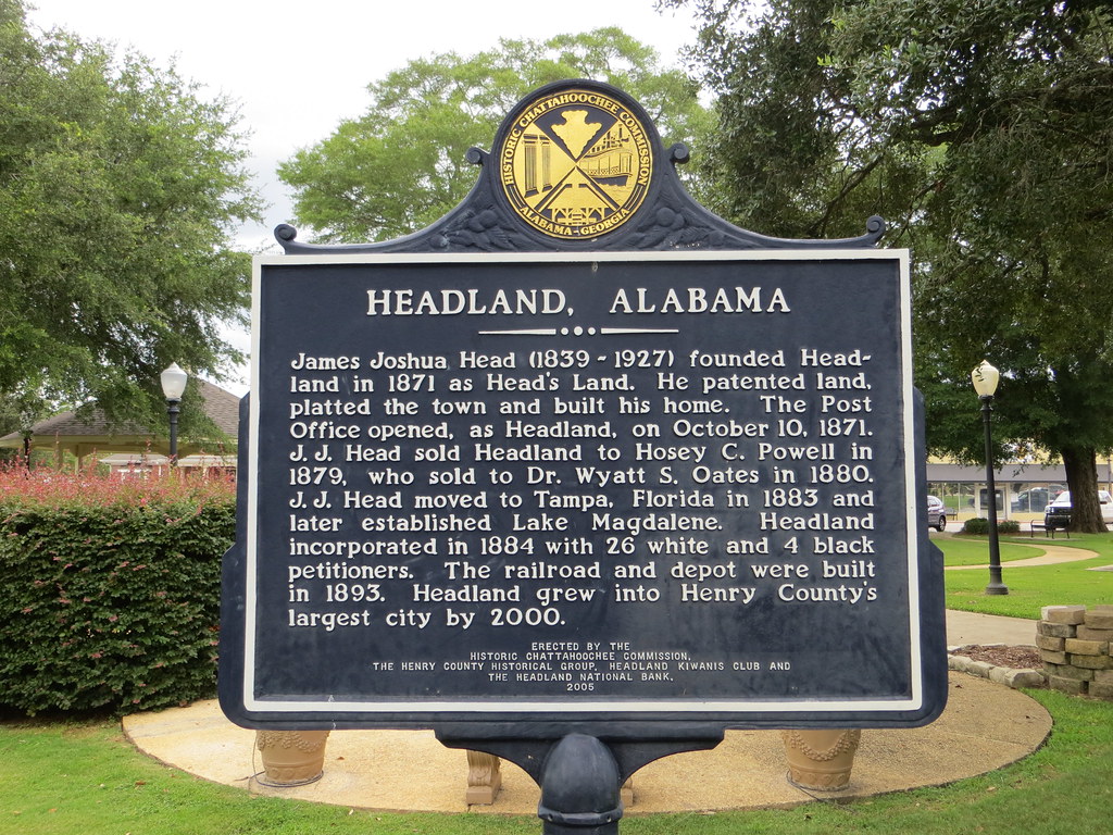 Headland Alabama Marker (HCC) Lance Taylor Flickr