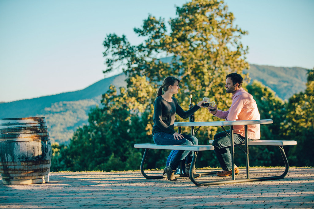 Winery Patio Valhalla Vineyards Visit Virginia's Blue Ridge Flickr