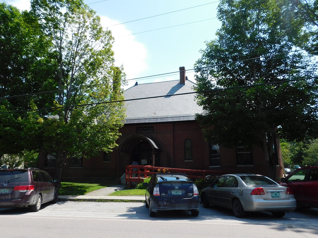 Town Hall & Library Chelsea, Vermont Jimmy Emerson, DVM Flickr