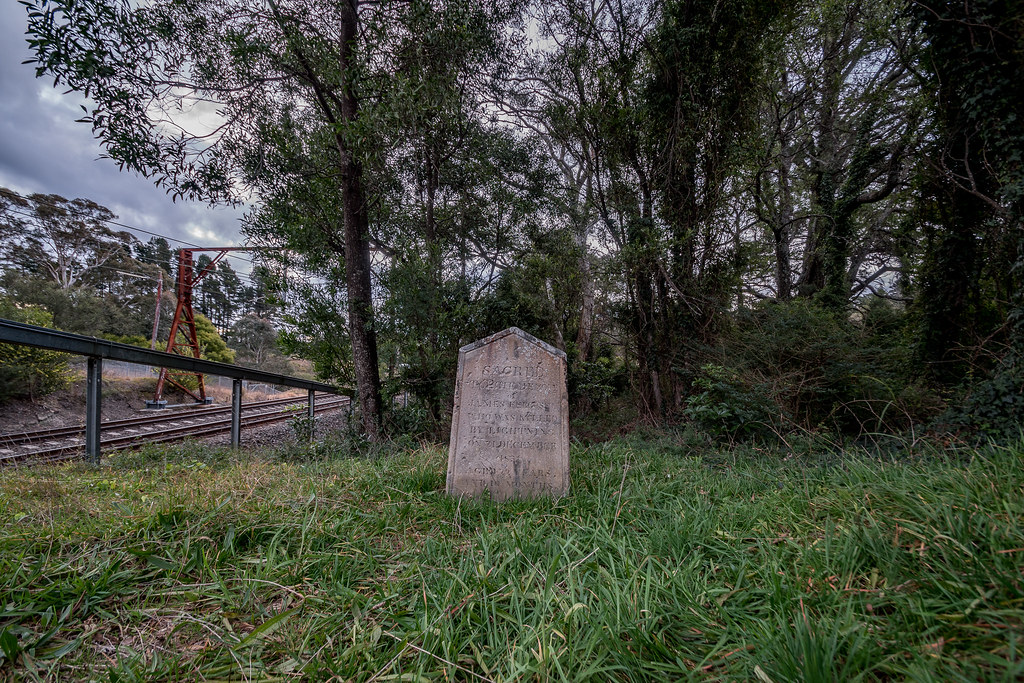 Dead Man's Camp Here Lieth James Fergusson. Due to the ha… Flickr