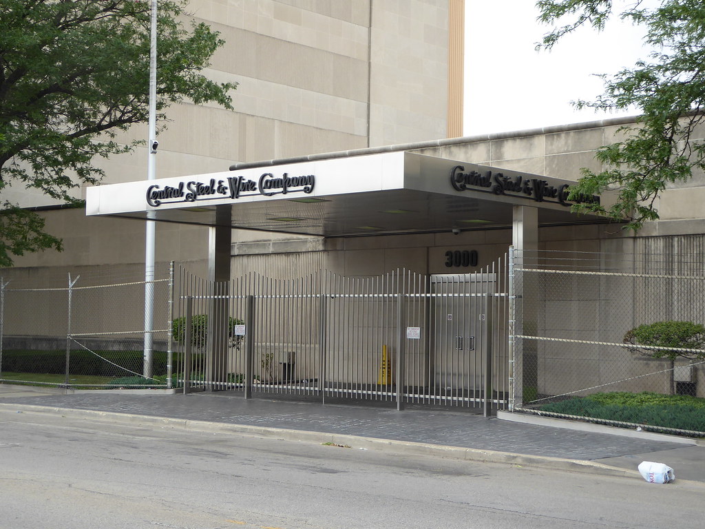 Central Steel & Wire Co. 51st Street Chicago Seen on