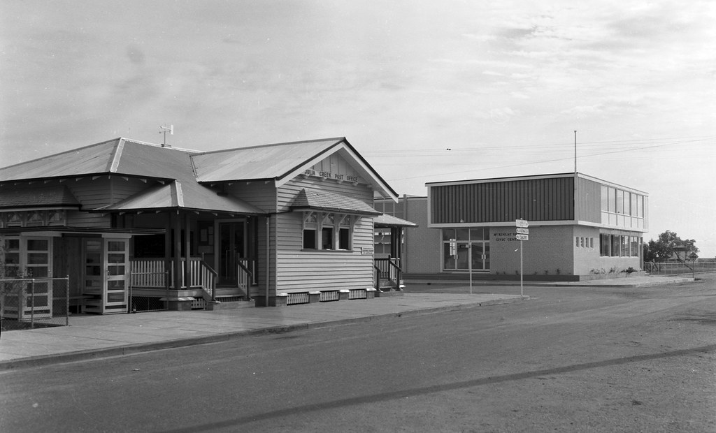 Post Office and McKinlay Shire Civic Centre, Julia Creek, c 1962 a