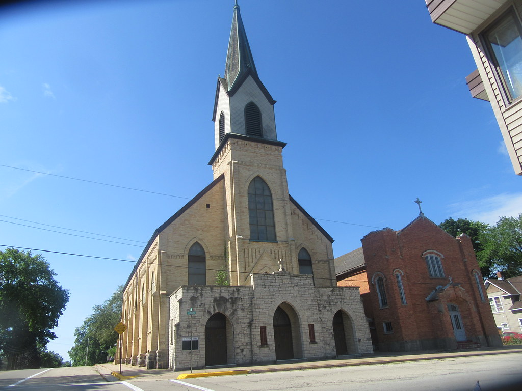 St. Stanislaus Church, (R.C.), Berlin WI Originally built … Flickr