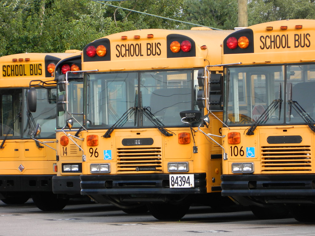 Northwest Local School District 96 Bus lot Colerain Town… Flickr