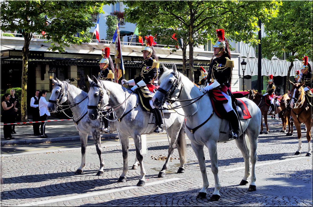 Garde Républicaine Paris (F75) le 14 Juillet 2017. Gérard Michel