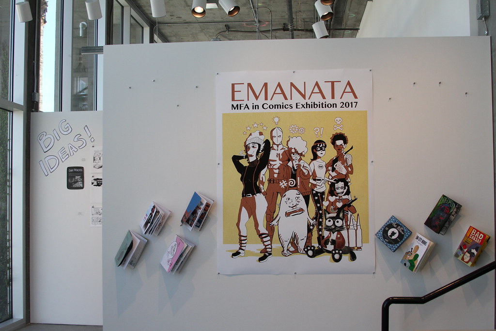 Emanata MFA in Comics Exhibition July 14thJuly 28th, 201… Flickr