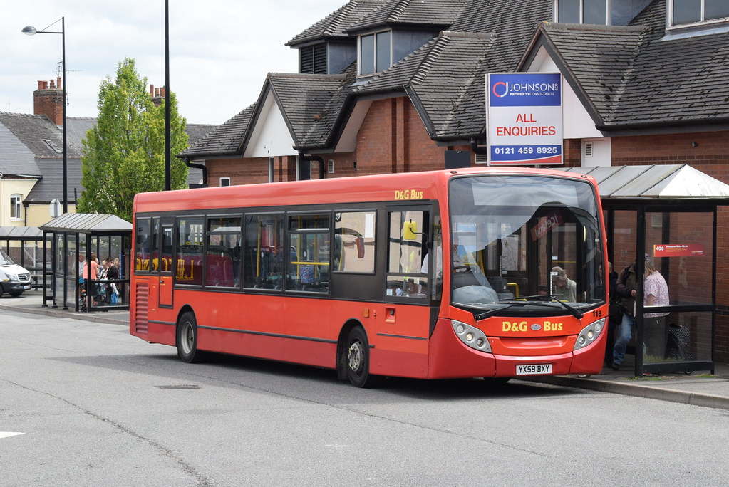 D&G 118 Uttoxeter bus station D & G Buses Alexander Denn… Flickr