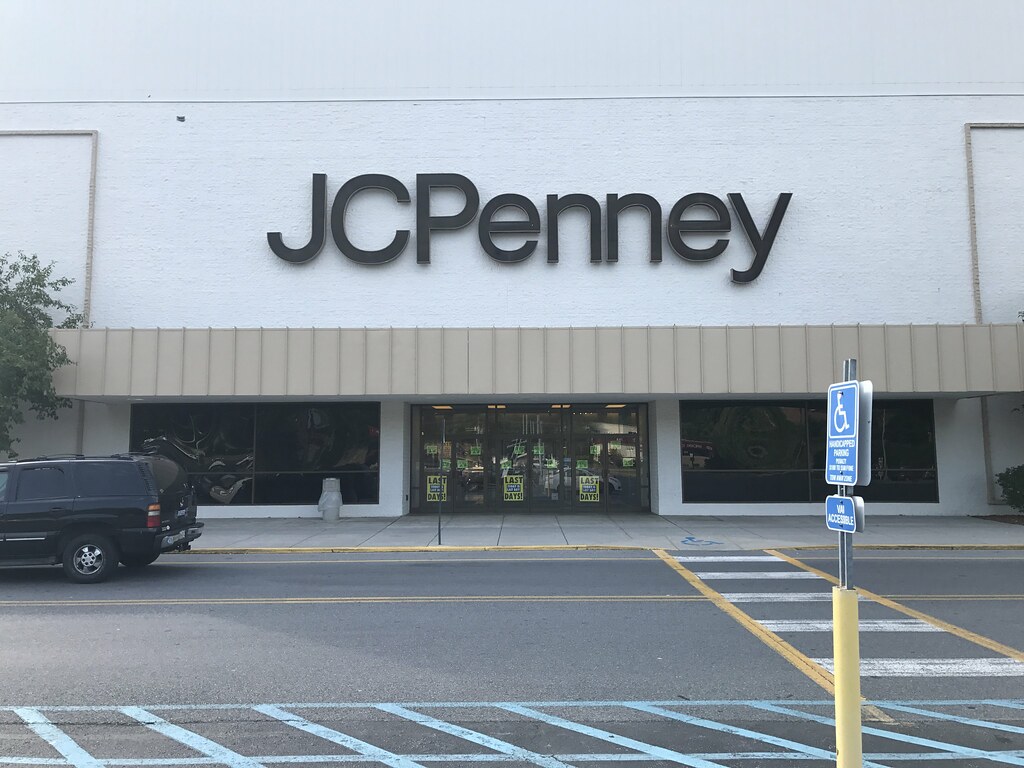 former JCPenney; Tanglewood Mall, Roanoke, Virginia Flickr