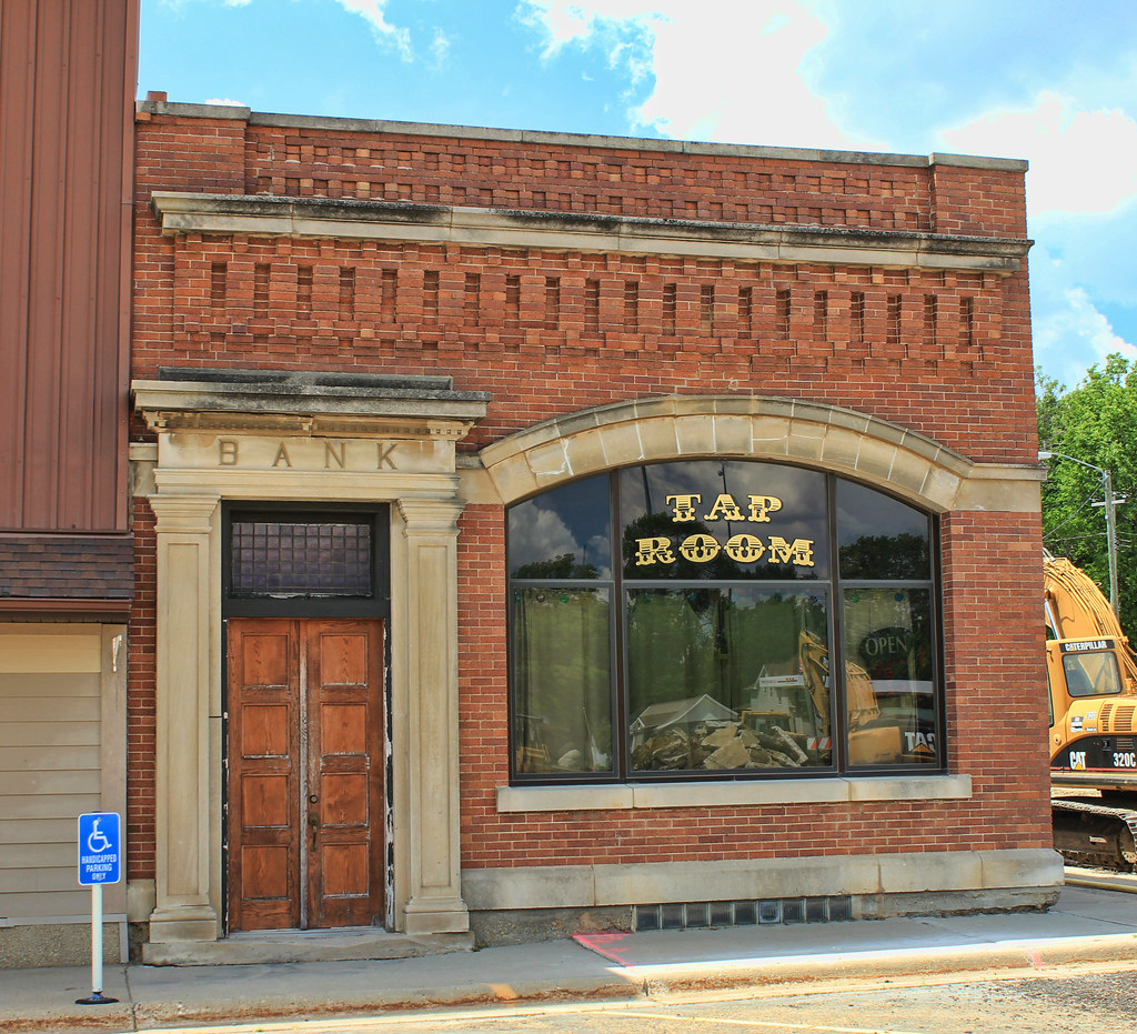 Bank Building Hendricks, MN Is now a tap room for the Ba… Flickr