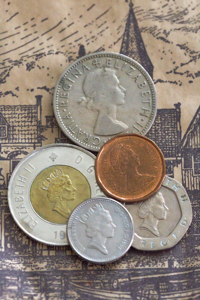 Coins in All Shapes, Sizes, and Colors These are United Ki… Flickr