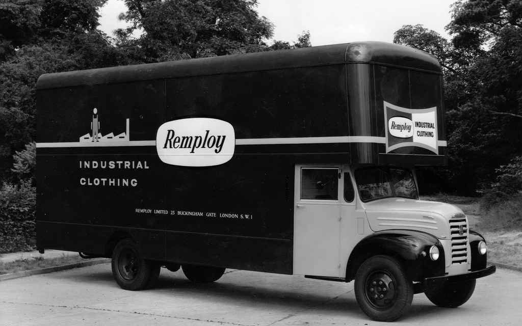 Remploy Ford Thames ET6 4D luton box van. A brand new 1954… Flickr