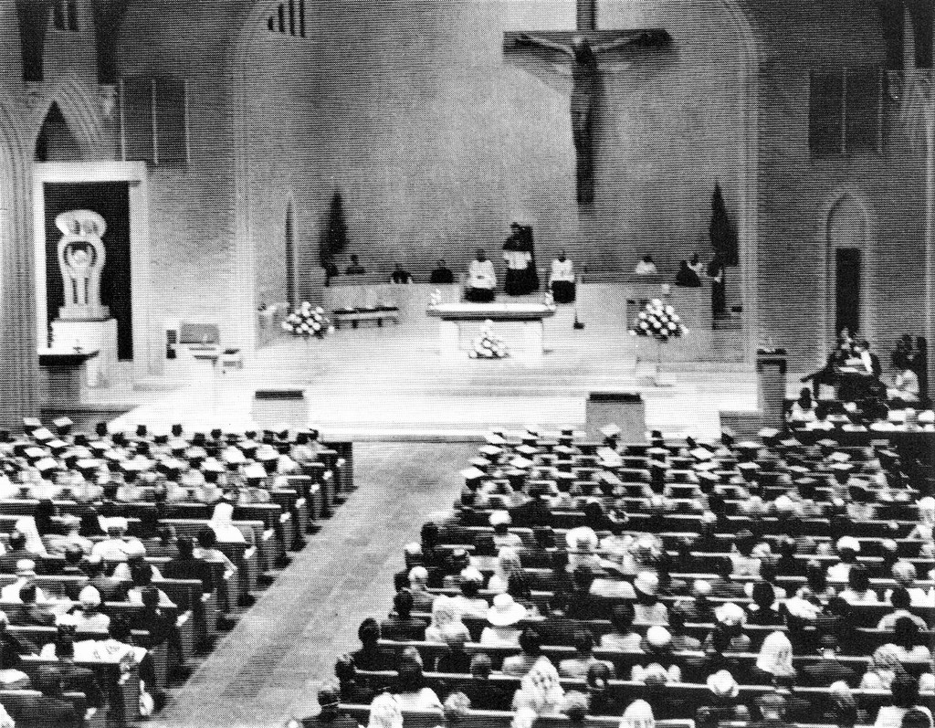 St. Joseph Cathedral, Baton Rouge, LA in 1968 Catholic Hig… Flickr