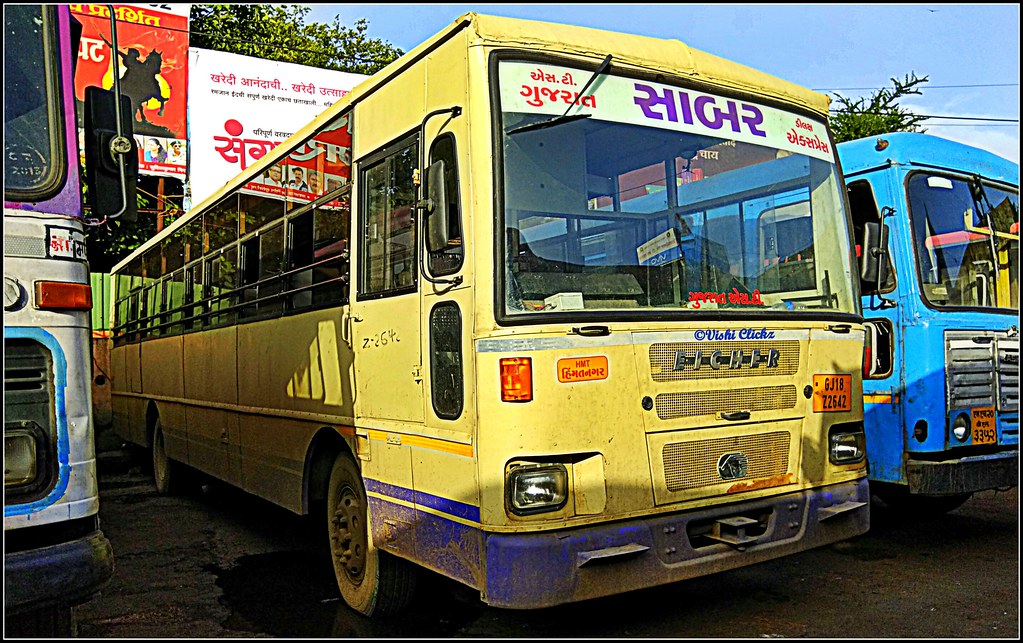 GSRTC HIMMATNAGAR TO PUNE DELUXE EXPRESS BUS Vishal Mehta Flickr