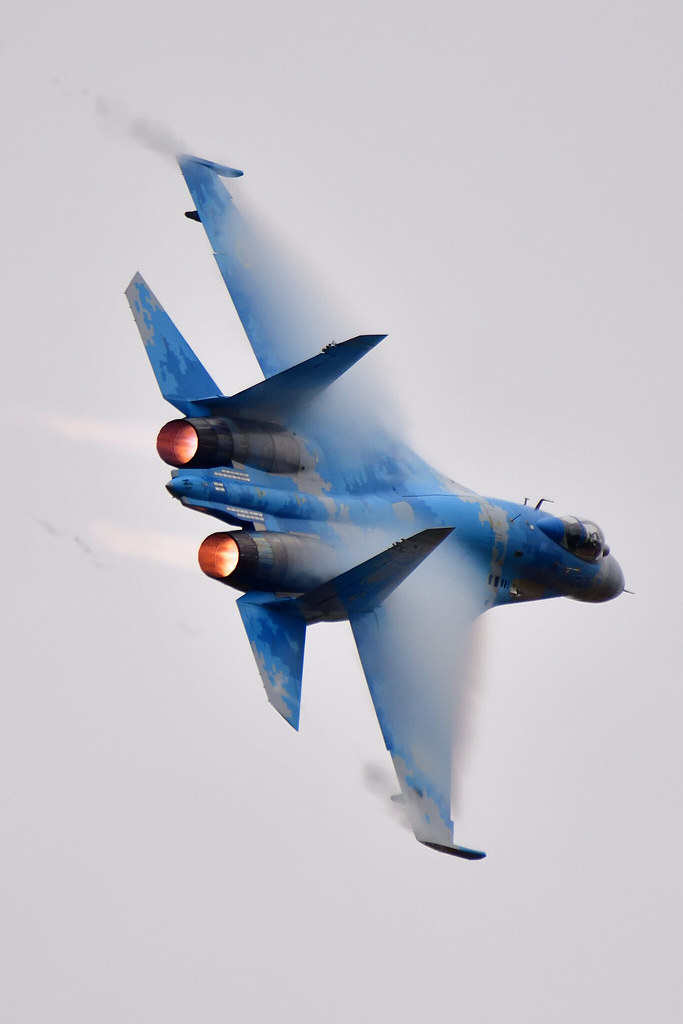 Flanker Fluff! Sukhoi SU27B Flanker I 58 Blue I 831st Tac… Flickr