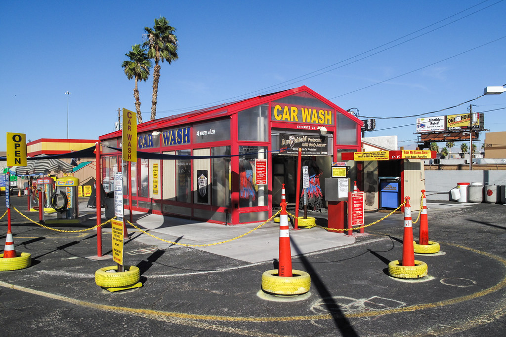 Favorite carwash architecture. I would not want to hang ar… Flickr