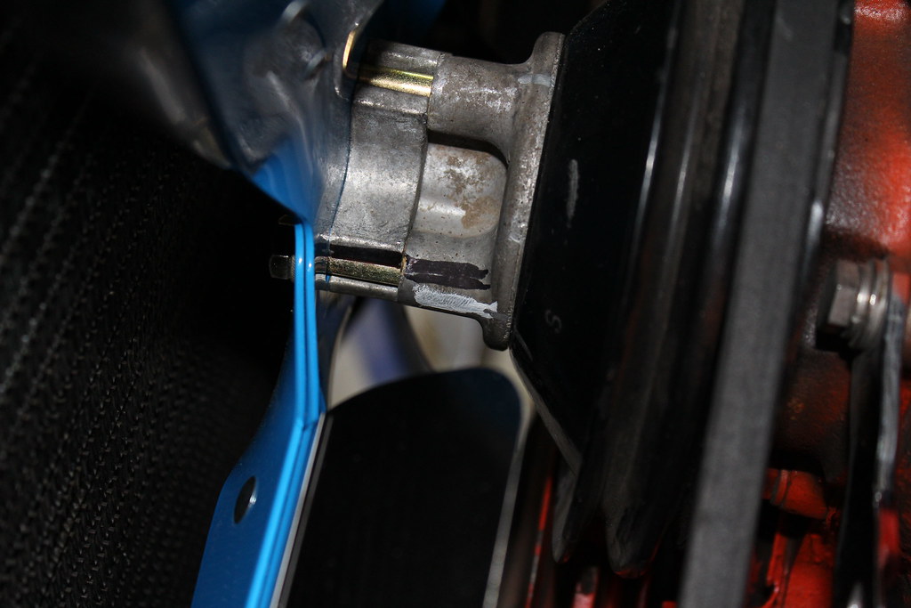 Inline 6 water pump clearance issue (GMB 1301010) Chevy Nova Forum
