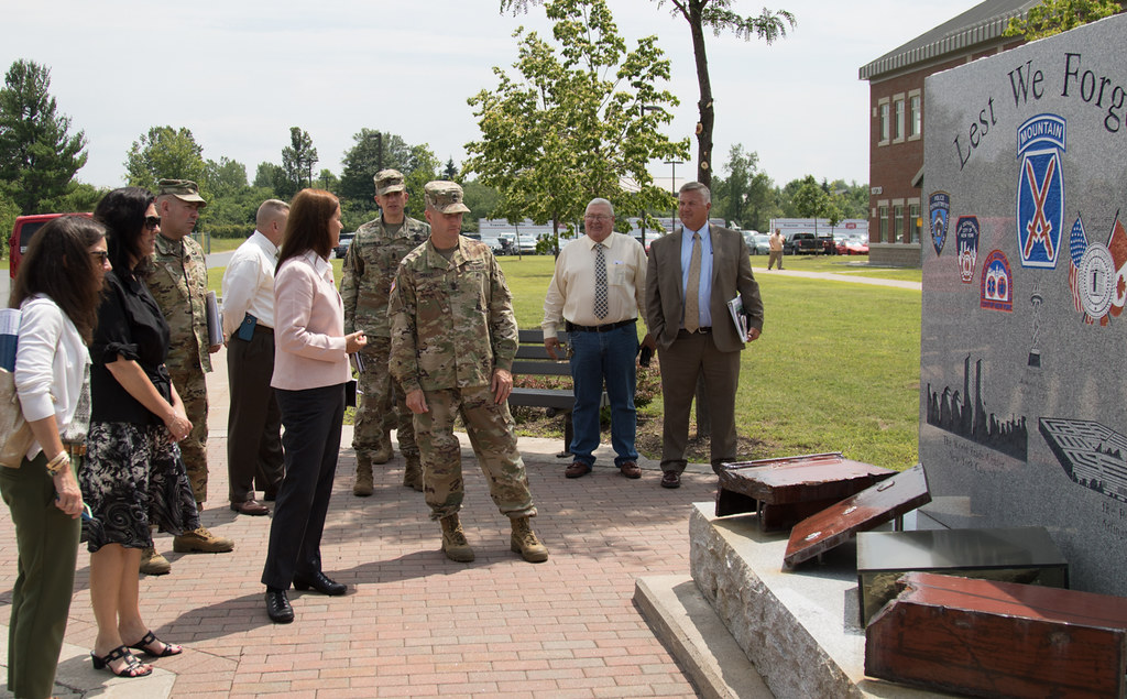 SMA Dailey visits Clark Hall on July 19, 2017 Fort Drum & 10th