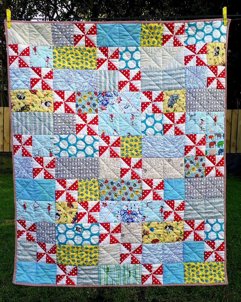 Adele's baby quilt washed, dried and ready for her new bab… Flickr