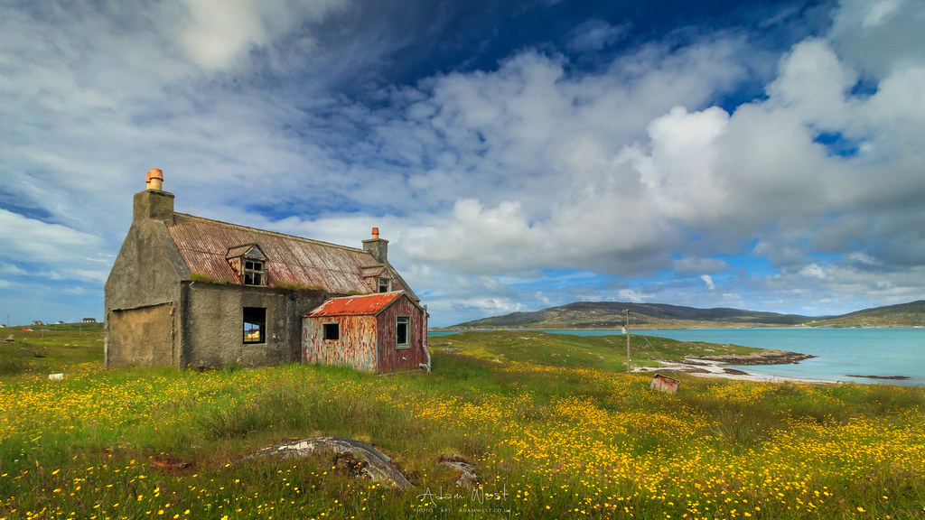 Eriskay Croft Croft house, Isle of Eriskay, Hebrides, Scot… Flickr