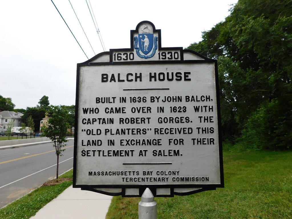 The Balch House Historic Marker Beverly, Massachusetts Flickr