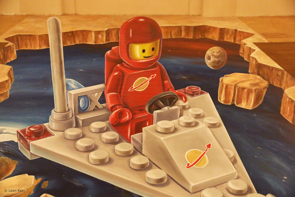 3dpaintinglegoleonkeer Anamorphic Art Space Lego for Ma… Flickr