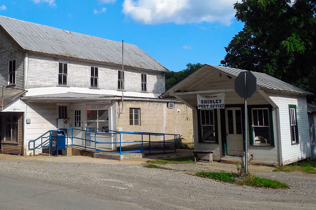 Shirley, WV post office Tyler County. Photo by J Emerson, … Flickr