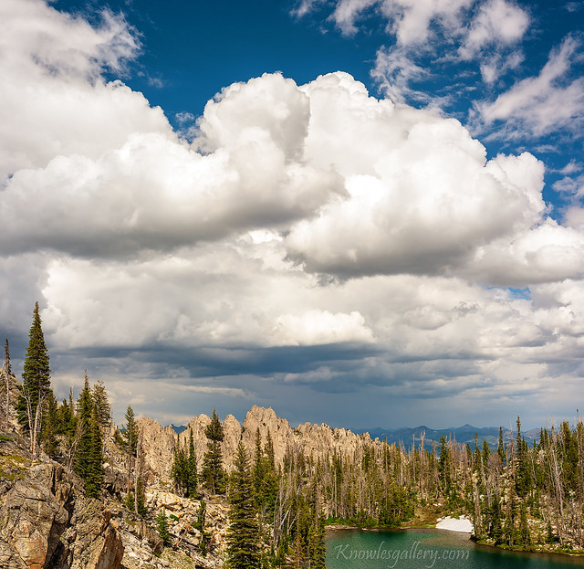 High elevation mountains in Idaho and cloudscape a photo on Flickriver