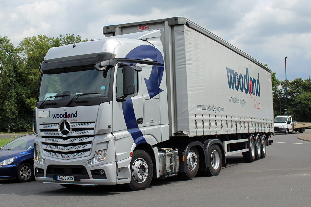 Woodland, Chelmsford GM66 AXS, Mercedes Actros at Hardwick… Flickr