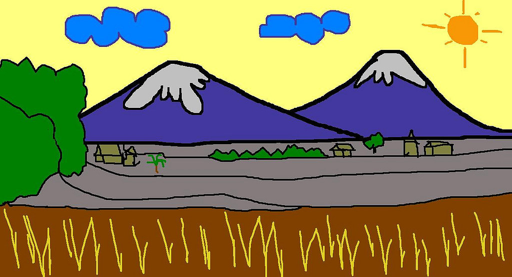 Photo Pemandangan Alam Sawah | Via Blogger Bit.ly/2G99Yrl | Flickr 555_X_1024_jpg