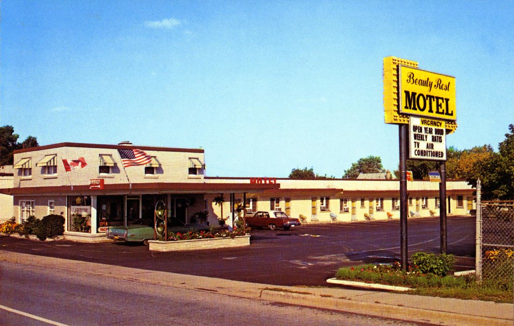 Beauty Rest Motel Niagara Falls Ontario Canada 7225 Lundy'… William L. Bird Flickr