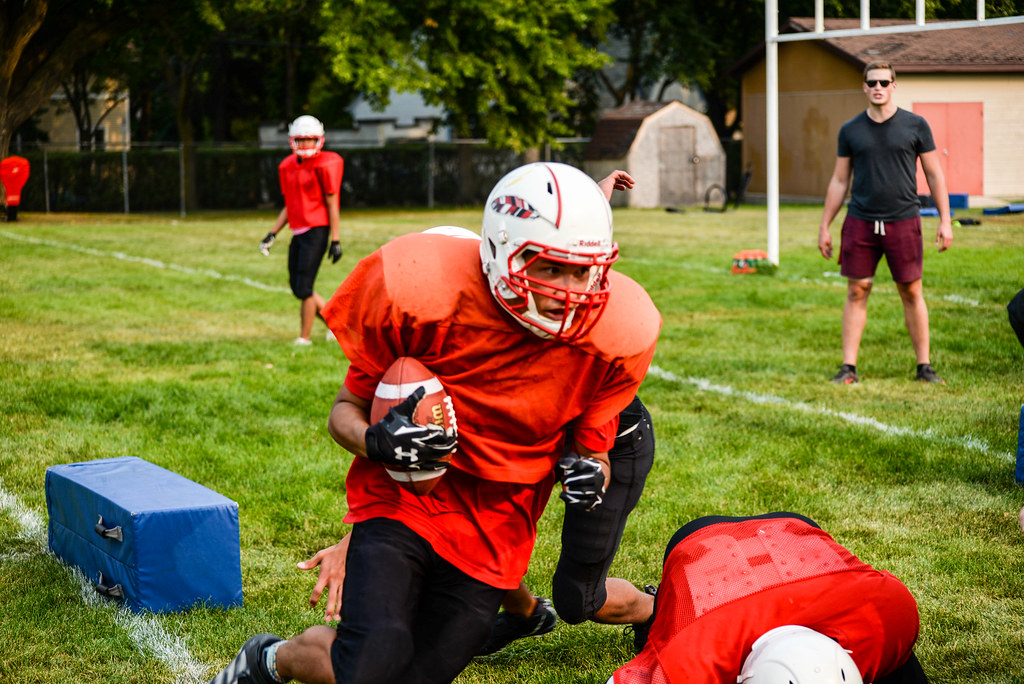 Day 4 of Bedford Road Redhawks Football Spring Training Flickr