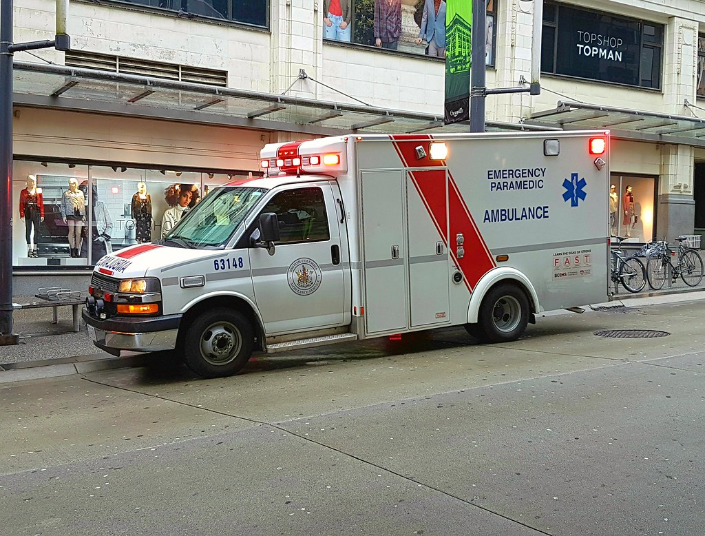 British Columbia Ambulance Service, Vancouver, BC Ambulanc… Flickr